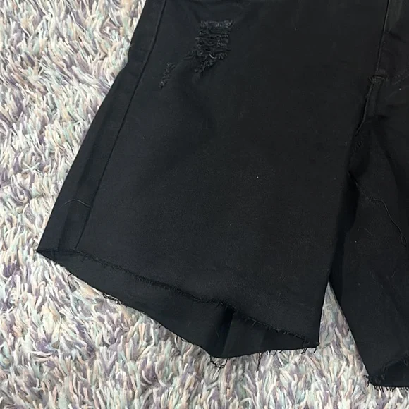 Time and Tru Women's Maternity Denim Bermuda Shorts Size M - Picture 7 of 9